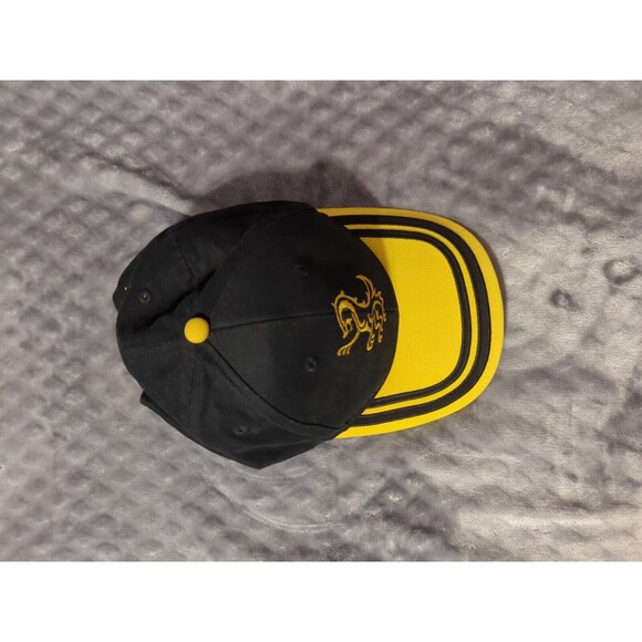 Universal Studios Wizarding World of Harry Potter Hufflepuff Adult Hat Cap Black - Picture 7 of 10